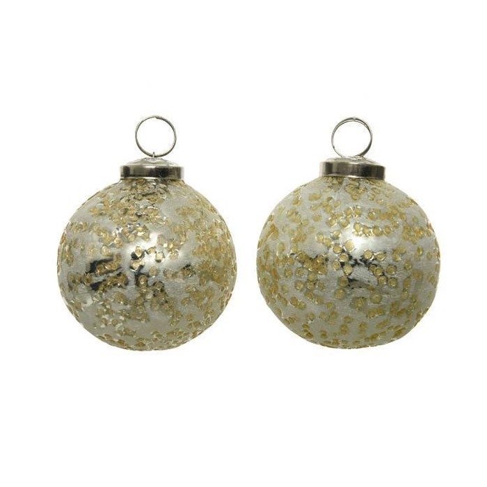 SFERA VETRO CON PUNTINI D8 2CO